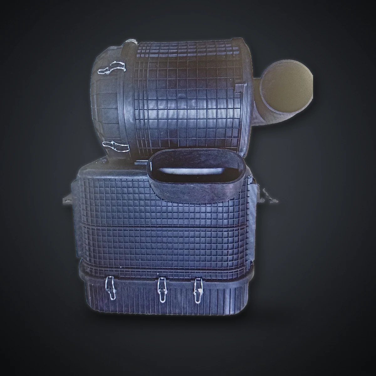 Корпус воздушного фильтра SHACMAN X3000 F3000 DZ91259190042 (под фильтр SZ919000894/95) ОРИГИНАЛ DZ91259190042