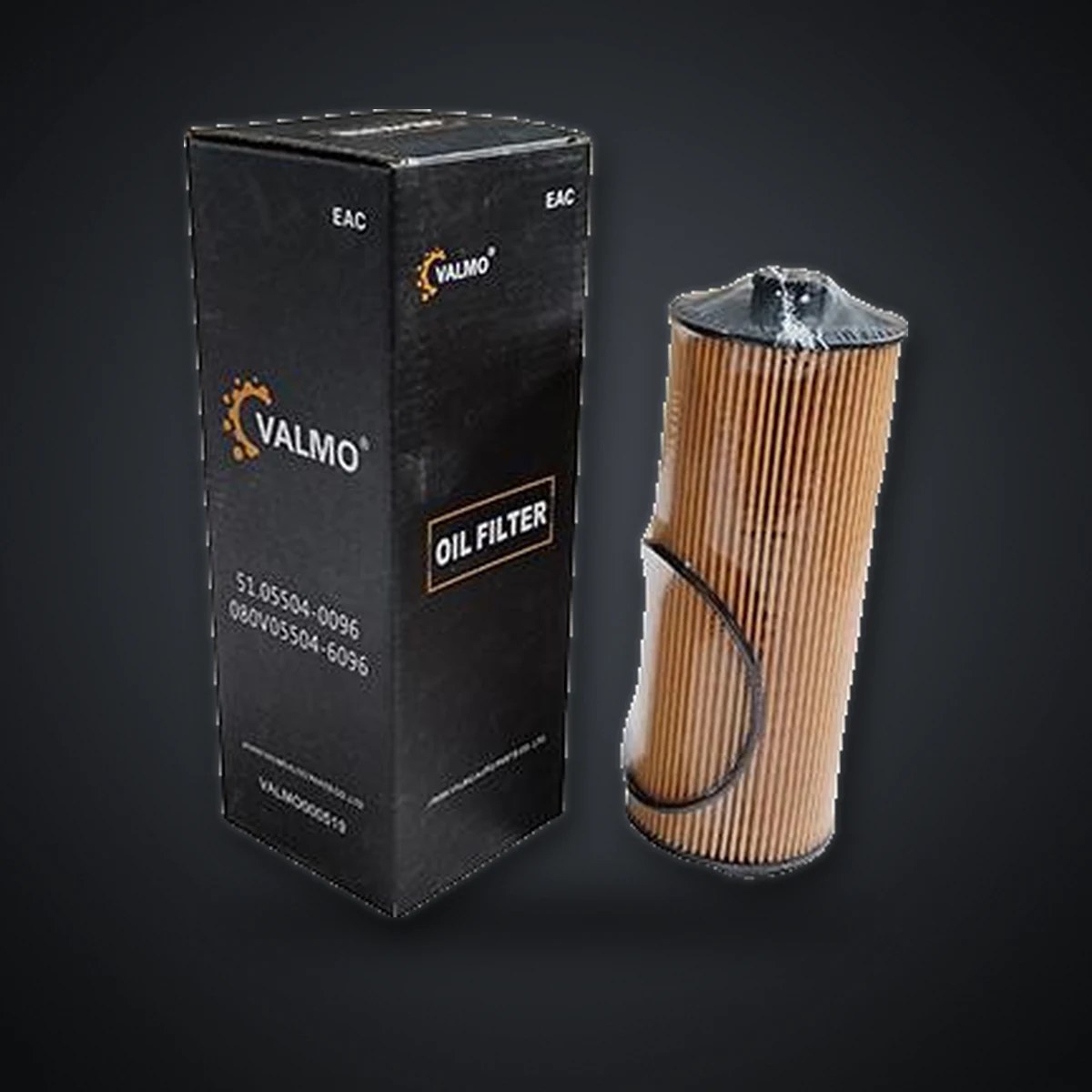 Фильтр масляный MAN D2876 HOWO MC11 51055040096/080V055046096/OX155D/E161HD28/LF3754/HU947/2X VALMO VALMO000519