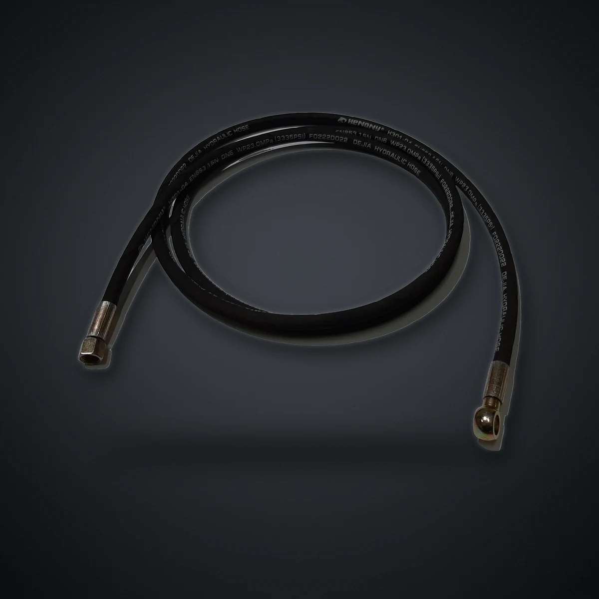 Шланг ПГУ (сцепления) (от ГЦС к ПГУ) (L=4000мм) HOWO WG9123230026 VMTRUCK WG9123230026